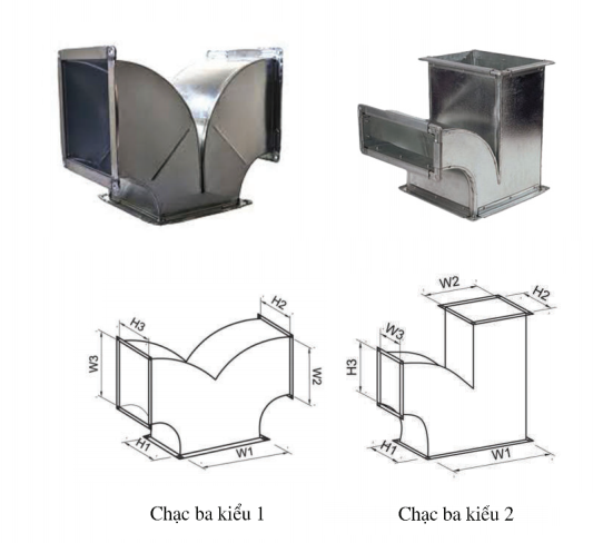 Phụ kiện tê ống gió