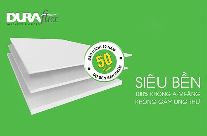 Tấm cemboard Duraflex Vĩnh Tường Việt Nam